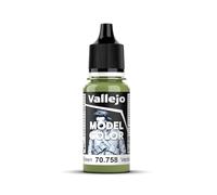 Vallejo 758 Model Colour Bright Green 18ml Acrylic Paint