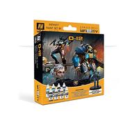 AV Vallejo Model Color Set - Infinity O-12 Exclusive ,VAL70239, 17 ml (Pack of 8)