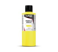AV Vallejo Premium Color, 200ml, Fluorescent Yellow, Model paint, VAL63031