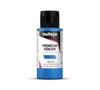 AV Vallejo Premium Color, 60ml, Candy Racing Blue, Model Paint, VAL62076