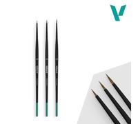 AV Vallejo Pro Modeller - Definition Brush Set (Sizes 4/0, 3/0 & 2/0)