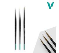 AV Vallejo Pro Modeller - Design Brush Set (Sizes 0, 1 & 2)