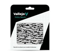 AV Vallejo Stencils - 1:32/35 Pixelated Modern Camo