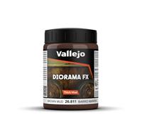 AV Vallejo Weathering Effects 200ml - Brown Thick Mud, VAL26811