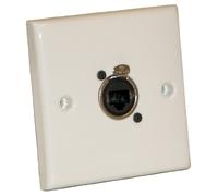 AV Wall Plate With 1 x Ethercon Socket(NE8FDV)