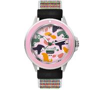 AV86 About Vintage Fandango 853815 - Girl - 32 mm - Analogue - Quartz - Sapphire Glass Multi coloured 14 mm
