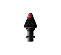 AVA 0° Fixed Nozzle for Pressure Washers, Pencil-Point Design, 150-160 Bar Maximum Pressure, Connect Twister System, Plastic Material, Ava Charcoal/Ava Green
