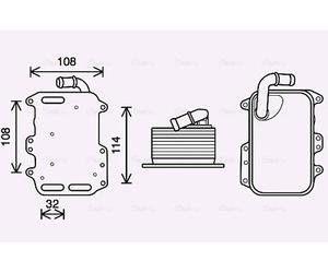AVA AI3405 Cooling Oil cooler
