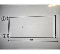 AVA Air Con A/C Condenser Fits Fiat Nissan Opel Renault Vauxhall 2015-2024