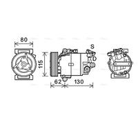 AVA Aircon Compressor DNAK390 for NISSAN QASHQAI (2007) 1.6 CVTC etc