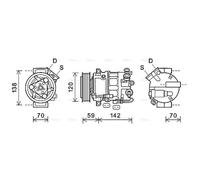 PRASCO OLK577 Air conditioning compressor