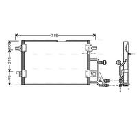 AVA COOLING SYSTEMS AI5116 Air conditioning condenser