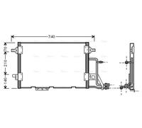 PRASCO AI5137 Air conditioning condenser