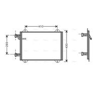 PRASCO AI5193 Air conditioning condenser