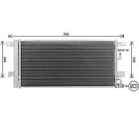 AVA COOLING SYSTEMS AI5439D Air conditioning condenser