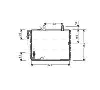 AVA COOLING SYSTEMS BW5147 Air conditioning condenser