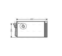 AVA COOLING SYSTEMS BWA5273D Air conditioning condenser