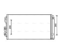 AVA COOLING SYSTEMS BWA5434D Air conditioning condenser