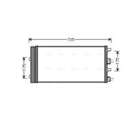 PRASCO DAA5004D Air conditioning condenser