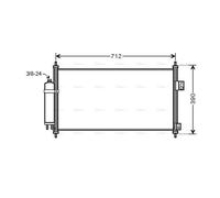 AVA COOLING SYSTEMS DN5263D Air conditioning condenser