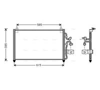 AVA COOLING SYSTEMS DW5013 Air conditioning condenser