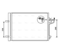 AVA Aircon Condenser FD5488D for FORD FOCUS (2011) 1.6 ECOBOOST etc
