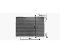 PRASCO FD5673 Air conditioning condenser