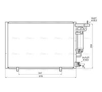 AVA COOLING SYSTEMS FD5707D Air conditioning condenser