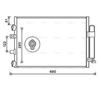 PRASCO FDA5484D Air conditioning condenser