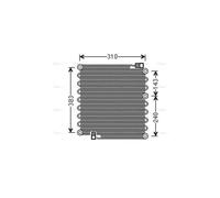 PRASCO FE5014 Air conditioning condenser