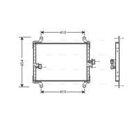 AVA COOLING SYSTEMS FT5206 Air conditioning condenser