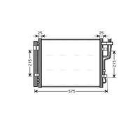 AVA COOLING SYSTEMS HY5189D Air conditioning condenser