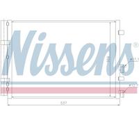 AVA Aircon Condenser HY5610D for HYUNDAI I20 (2015) 1.4 CRDI etc