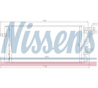 AVA Aircon Condenser HY5611D for HYUNDAI KAUAI (2018) 1.6 T-GDI etc