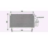 AVA COOLING SYSTEMS IS5031D Air conditioning condenser