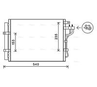 AVA COOLING SYSTEMS KA5188D Air conditioning condenser