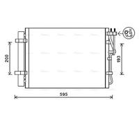 AVA COOLING SYSTEMS KA5198D Air conditioning condenser
