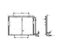 PRASCO MS5290 Air conditioning condenser