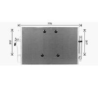 AVA COOLING SYSTEMS MS5724D Air conditioning condenser
