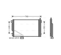 AVA COOLING SYSTEMS MSA5200D Air conditioning condenser