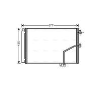 AVA MSA5450D Cooling Condenser