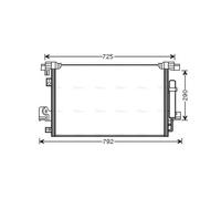 AVA COOLING SYSTEMS MT5210D Air conditioning condenser