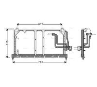 PRASCO OL5224 Air conditioning condenser