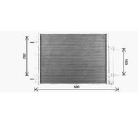 PRASCO OL5735D Air conditioning condenser
