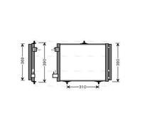 AVA PEA5295D Cooling Condenser
