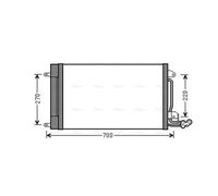 AVA STA5038D Cooling Condenser