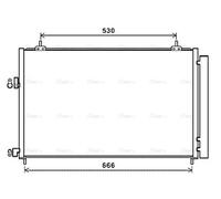 AVA COOLING SYSTEMS TO5679D Air conditioning condenser