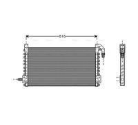 PRASCO VL5014 Air conditioning condenser