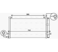 PRASCO VL5086D Air conditioning condenser