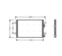 PRASCO VN5153 Air conditioning condenser